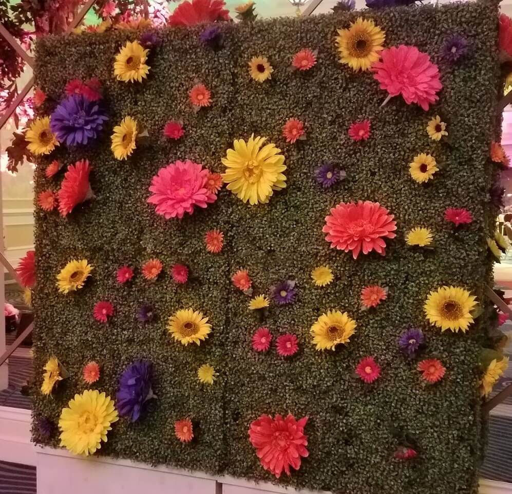 Floral Wall For Events