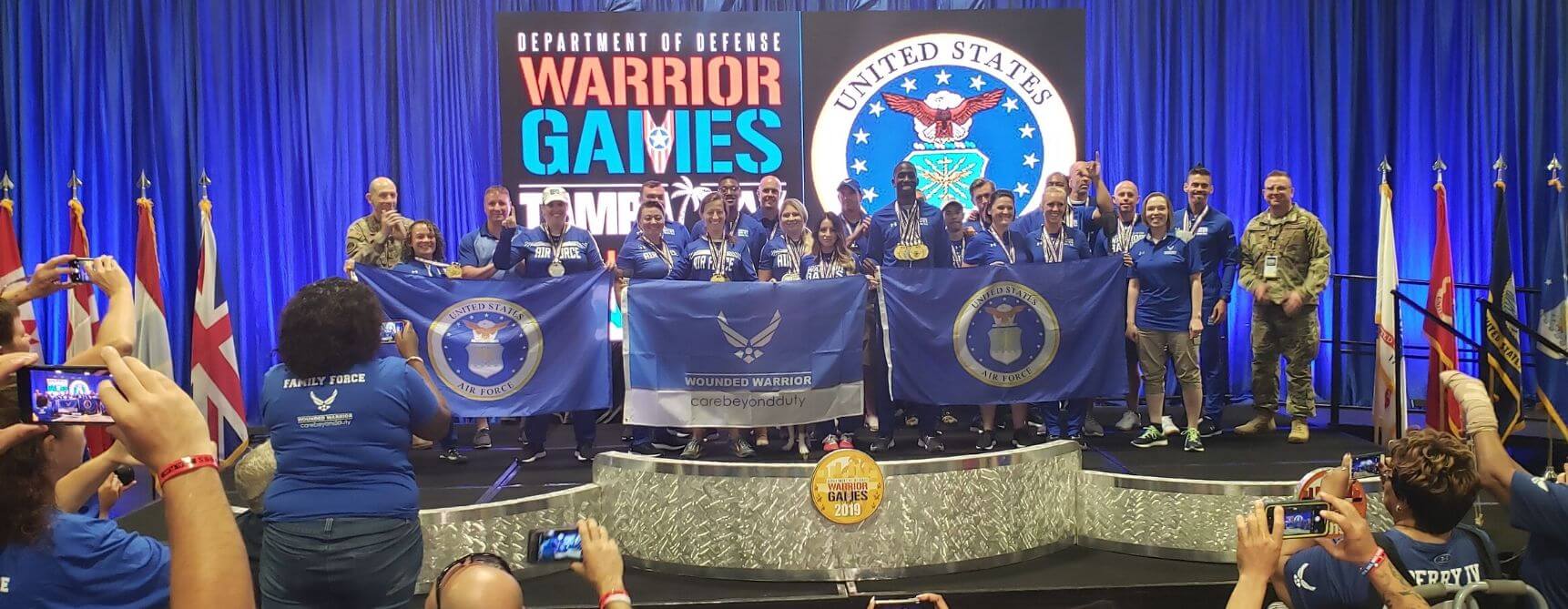 4 DOD Warrior Games Sporting Event