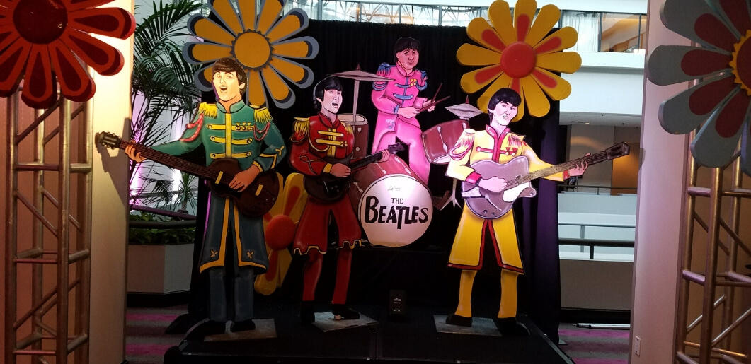 Beatles Backdrop